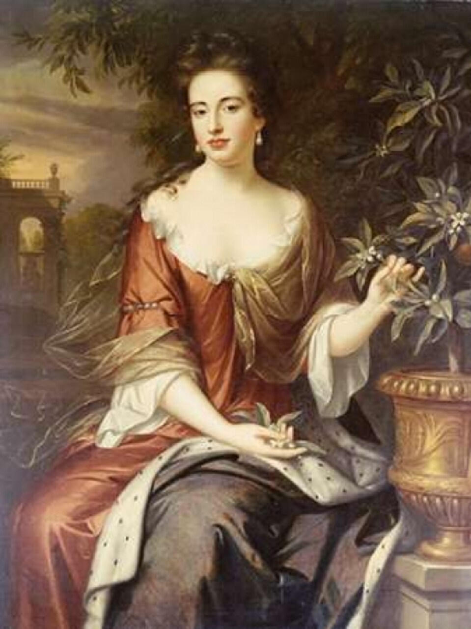 Portrait of Queen Mary II Poster Print by William Wissing - Item # VARPDX267577
